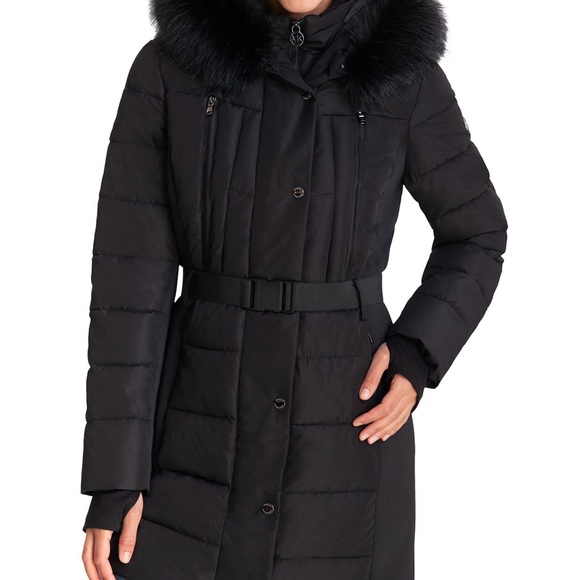 Michael Kors Belted Coat - Picture 2 of 4